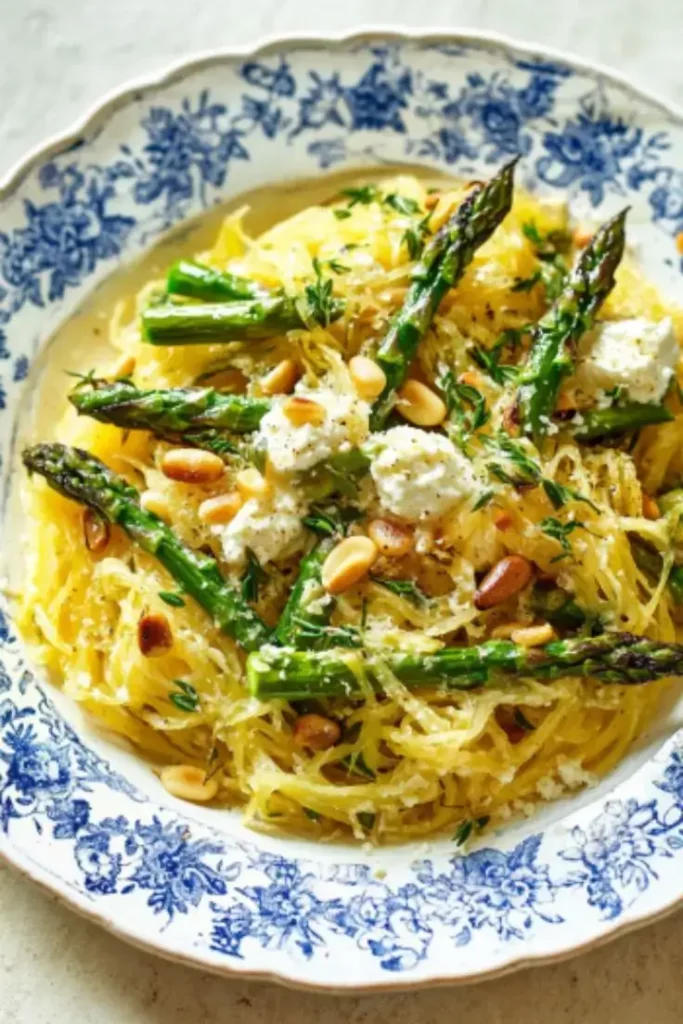 Spaghetti-Squash-with-Asparagus-Ricotta-Lemon-and-Thyme (4)