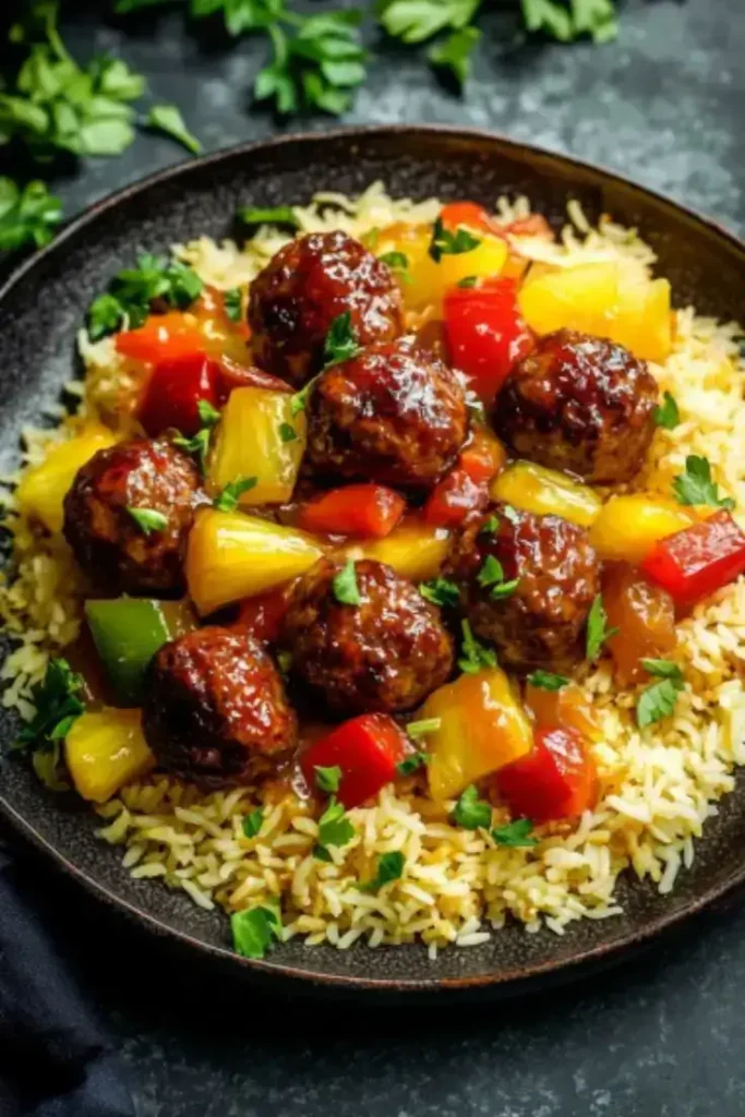 Sweet-and-Sour-Meatballs-Recipe