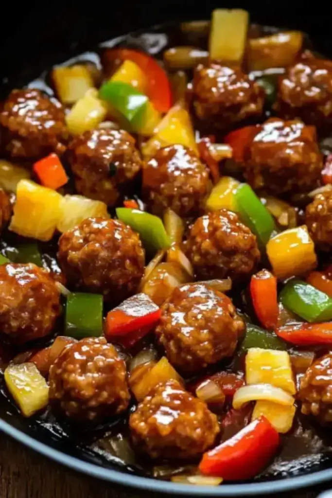 Sweet-and-Sour-Meatballs-Recipe