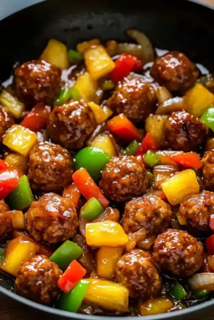 Sweet-and-Sour-Meatballs-Recipe