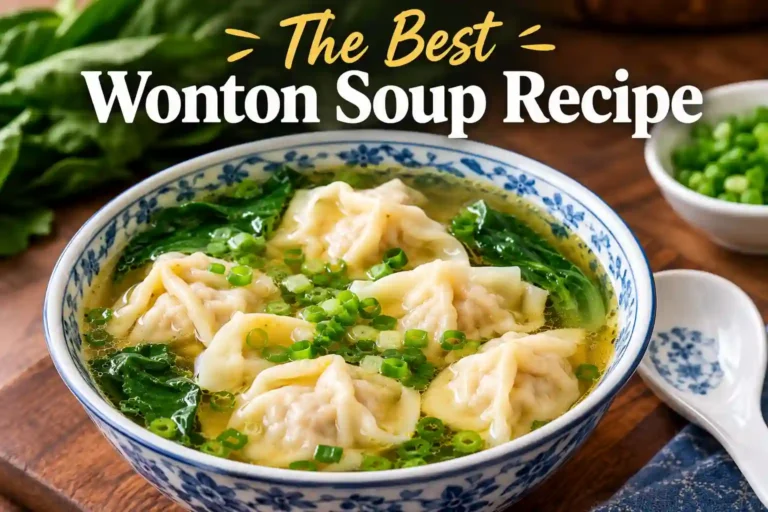 Wonton Soup Recipe