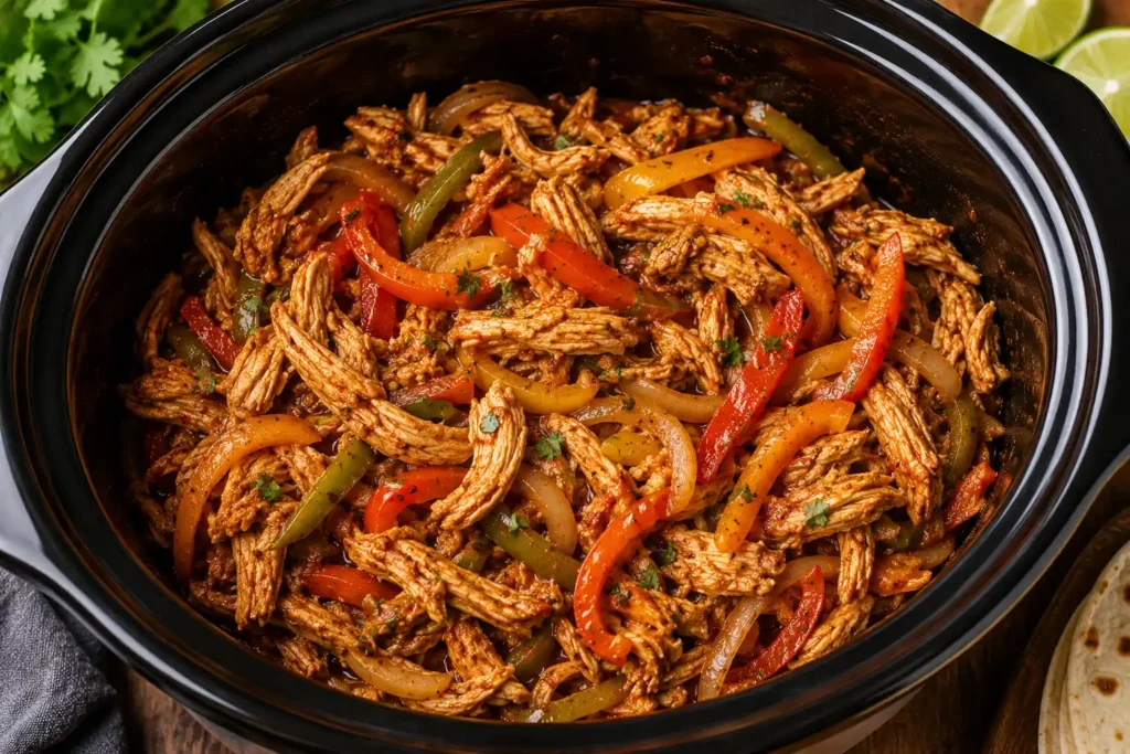 Crockpot Chicken Fajitas Recipe