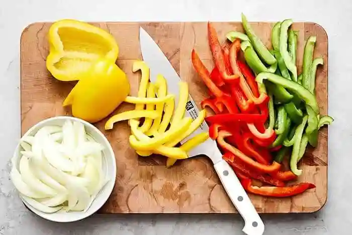 Vegetables For chicken Fajita