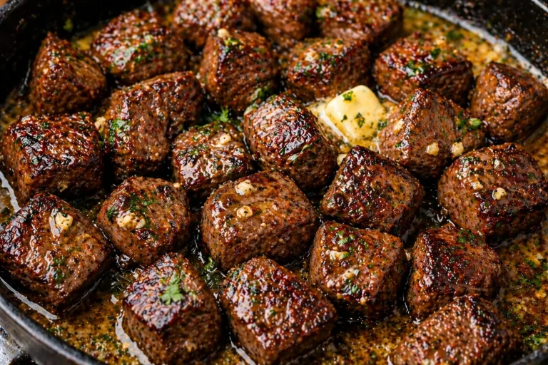 Garlic Butter teak Bites
