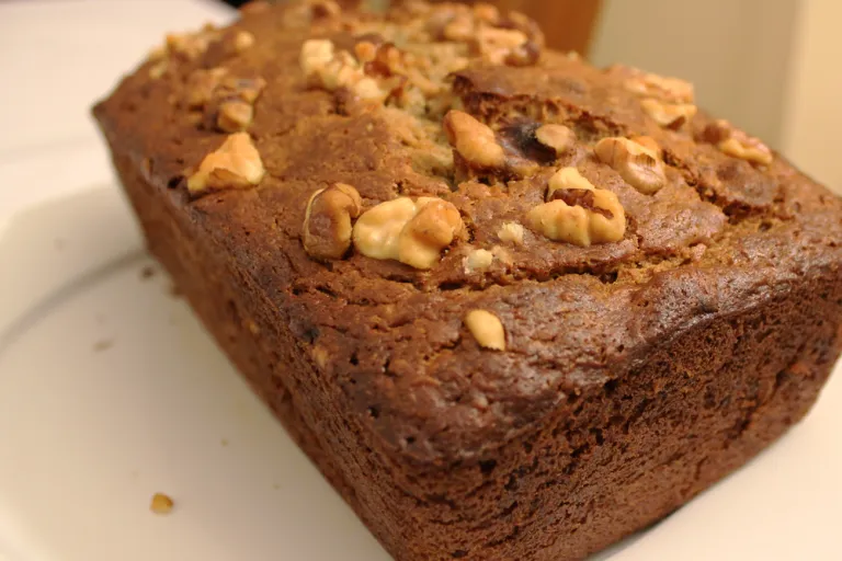 Overripe bananas used for making moist homemade banana bread.