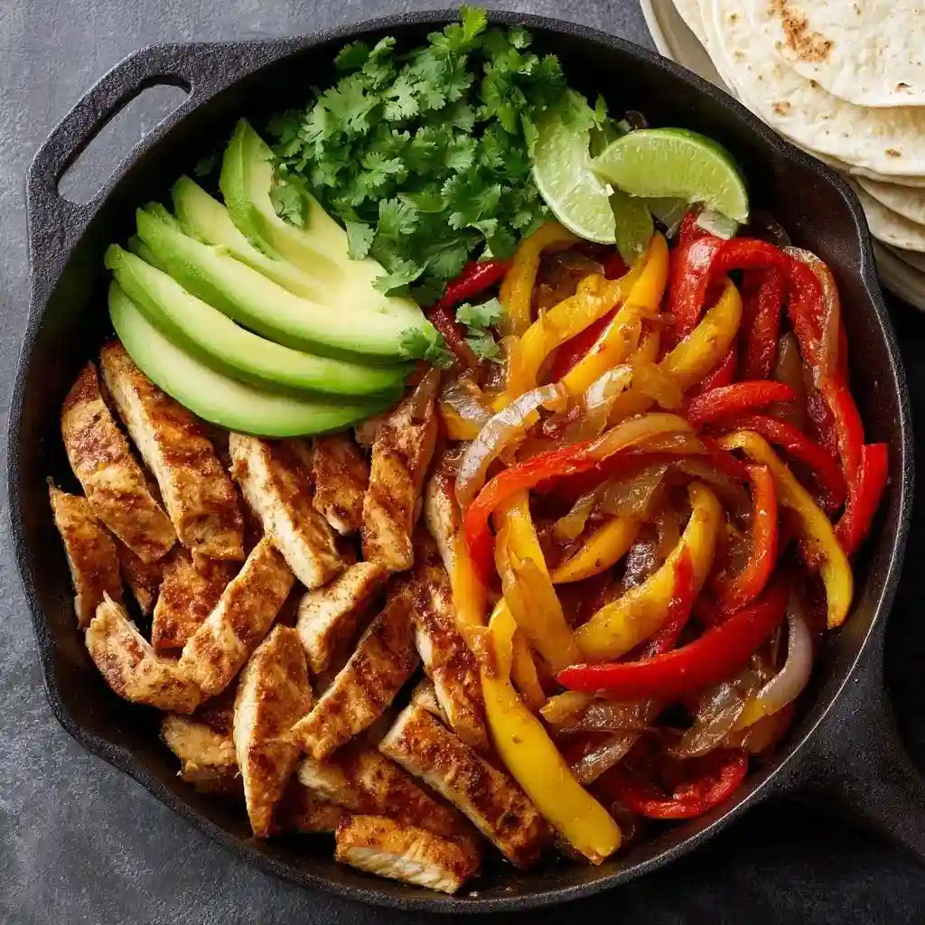 Tex Mex Flavors Chicken Fajita