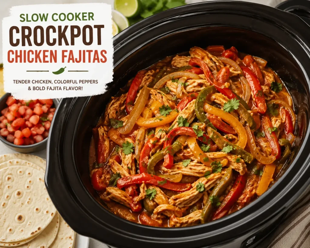  Crockpot Chicken Fajitas