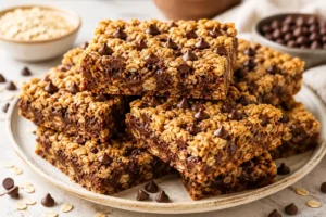 Oatmeal Chocolate Chip Cookie Bars