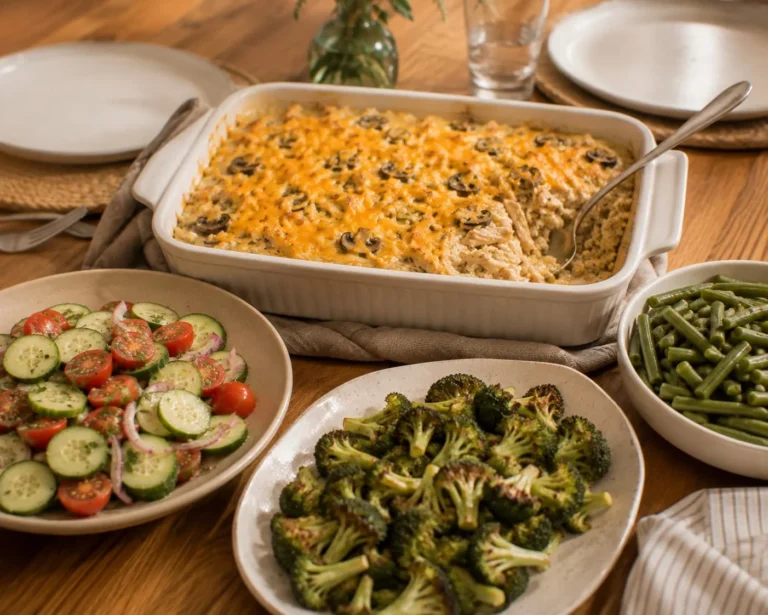 Chicken Mushroom Rice Casserole