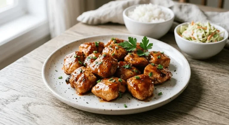 Honey BBQ Chicken Bites