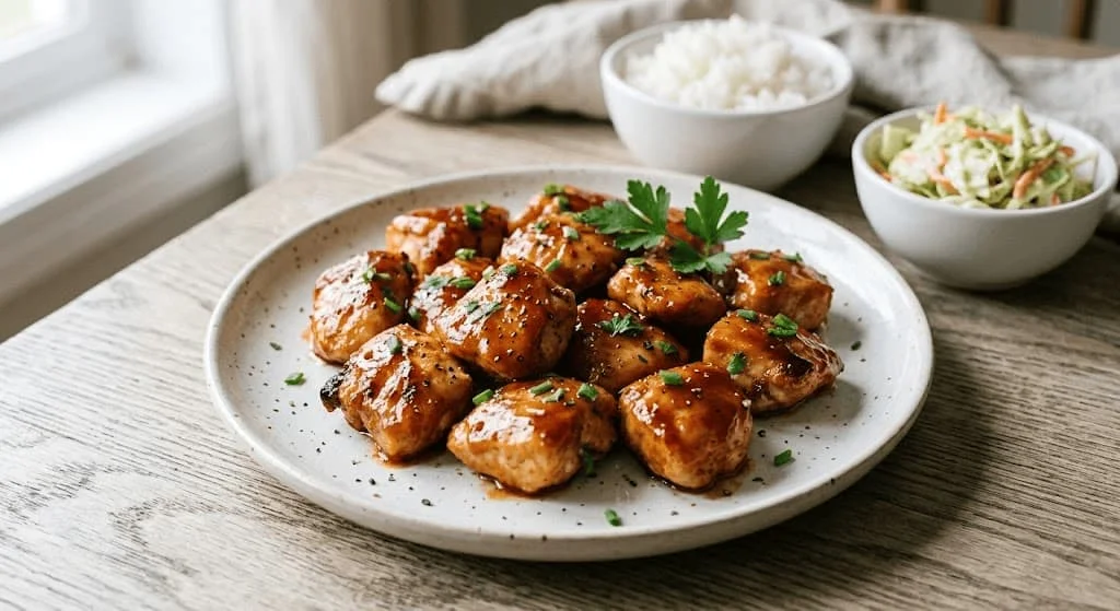 Honey BBQ Chicken Bites