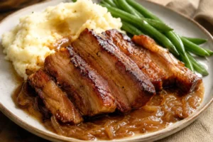 Slow Cooker Pork Belly