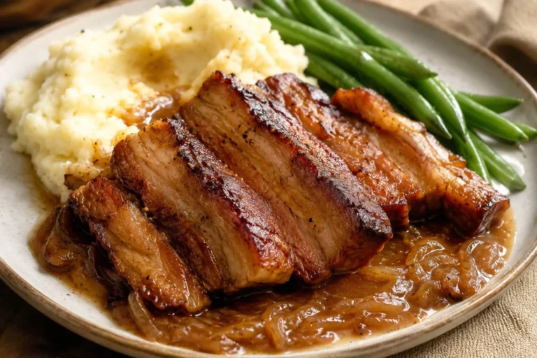 Slow Cooker Pork Belly