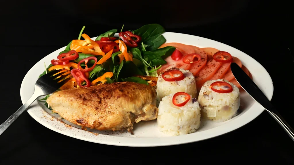 Cheese stuffed chicken breasts