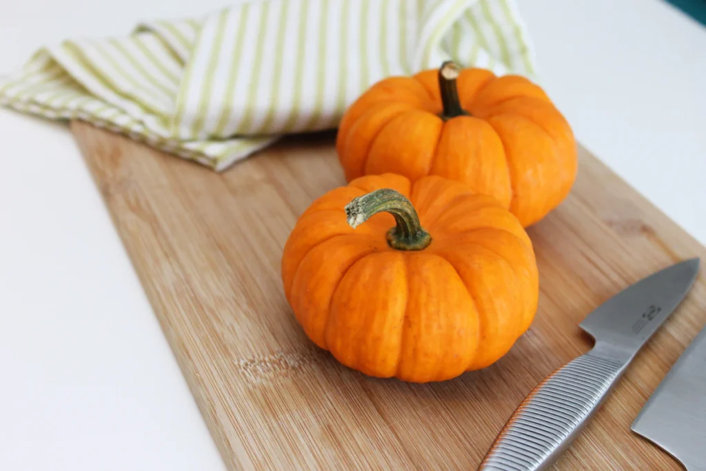 Fresh pumpkins for a savory pumpkin sauce