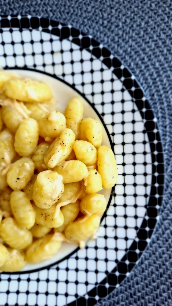 Fresh potato gnocchi