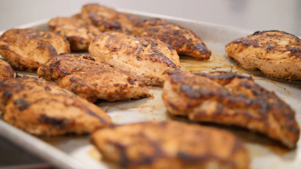 Spice rubbed chicken tenders