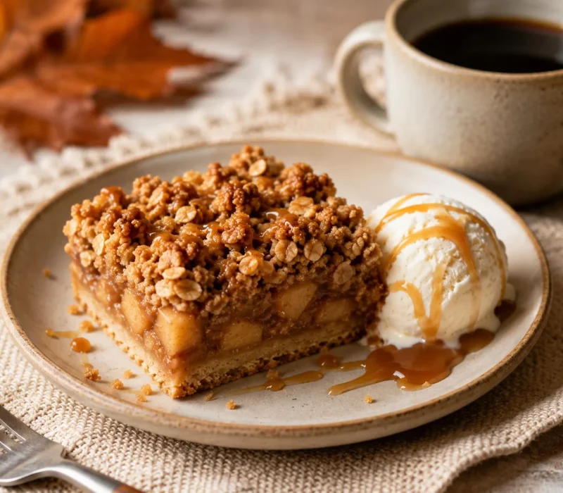 Apple Crumble Bars