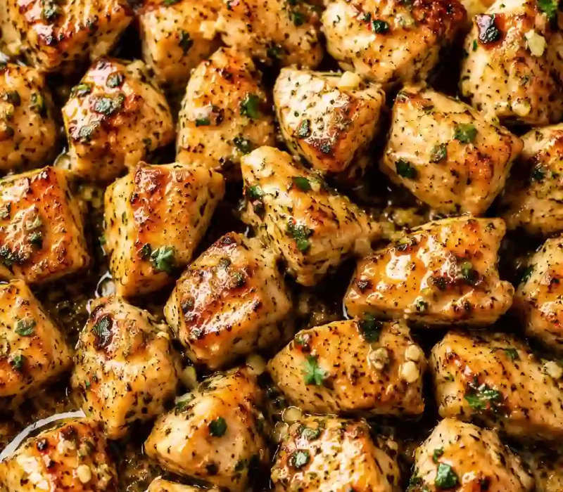 Garlic Butter Chicken Bites