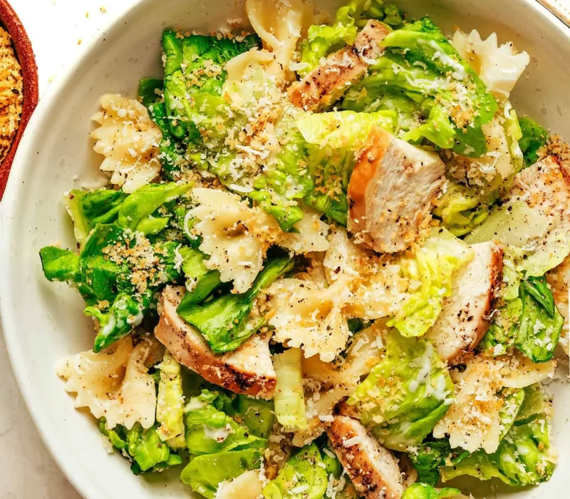 Chicken Caesar Pasta Salad
