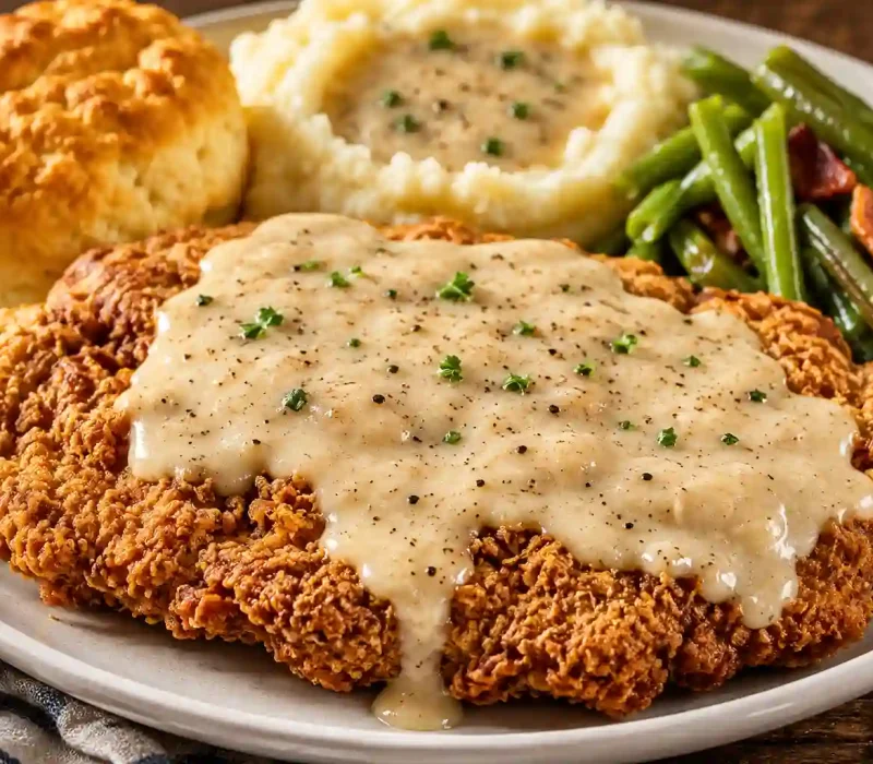 Easy Crispy Chicken Fried Steak