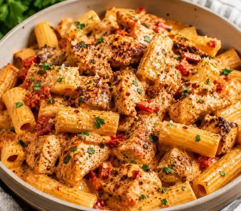 Easy Spicy Chicken Rigatoni