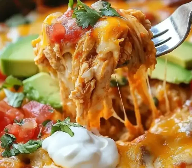 Easy and Delicious Chicken Fajita Casserole