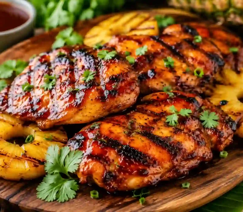 Grilled Hawaiian BBQ Chicken