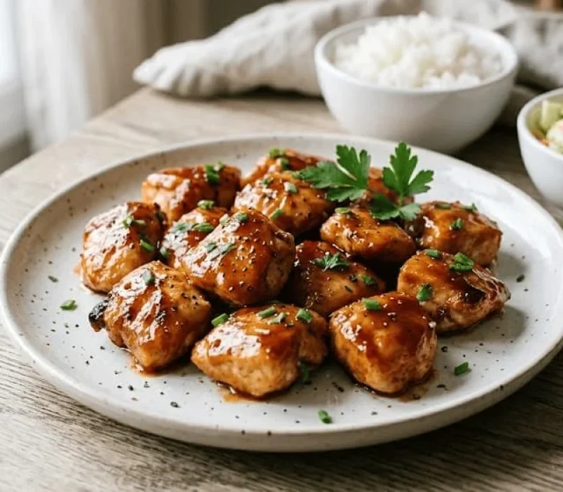 Honey BBQ Chicken Bites