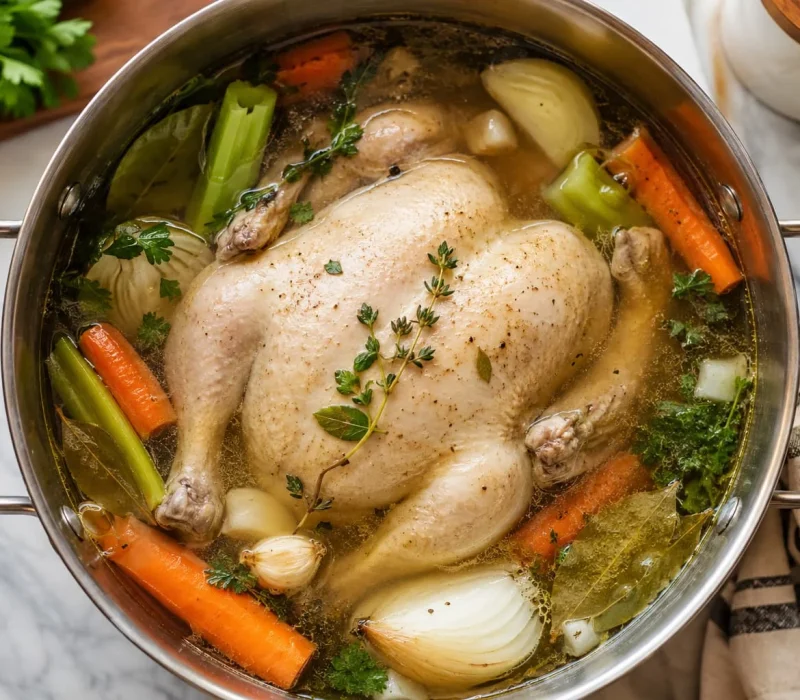 How Long to Boil a Whole Chicken