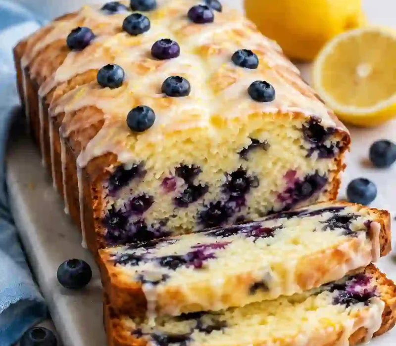 Lemon Blueberry Pound Cake