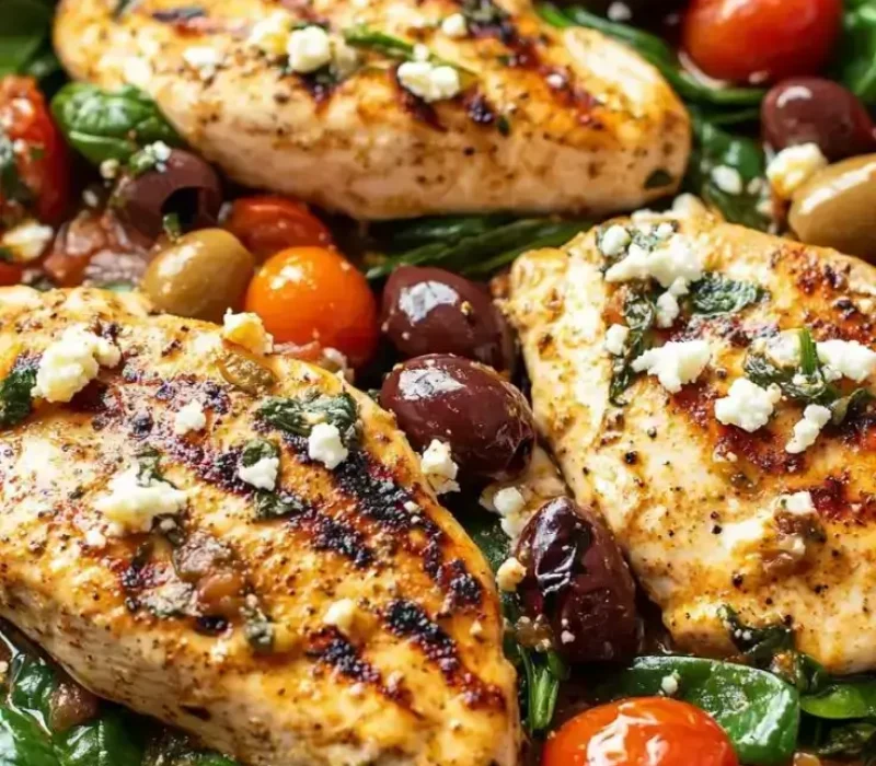 Mediterranean-Chicken-Skillet