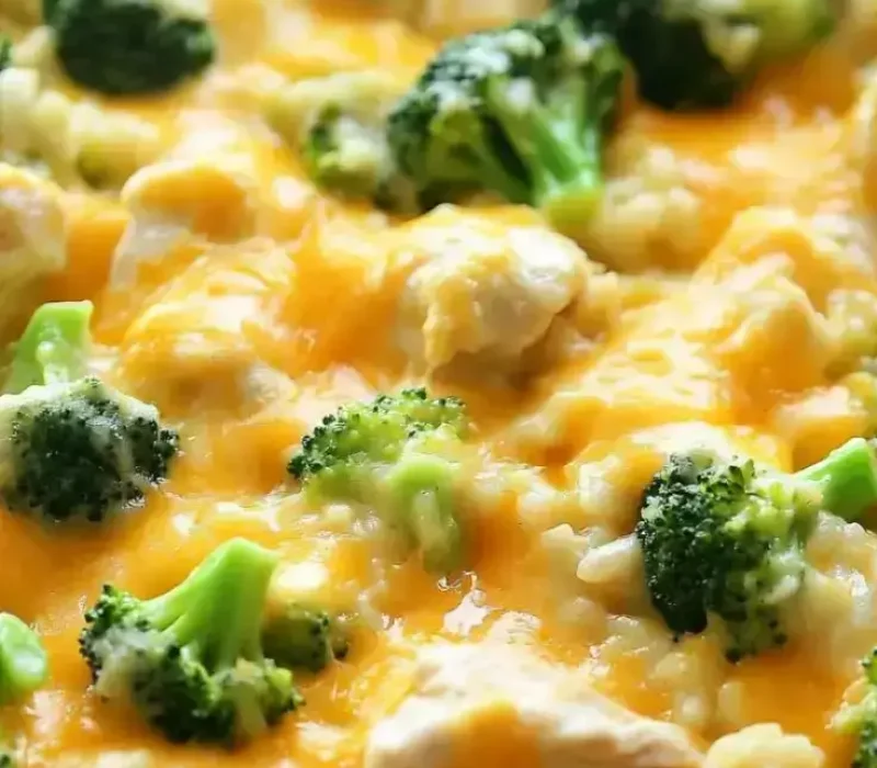 One-Pot-Cheesy-Chicken-Broccoli-Rice-Casserole