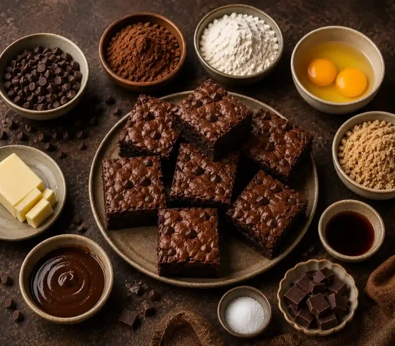 Homemade Prime Bites Protein Brownies