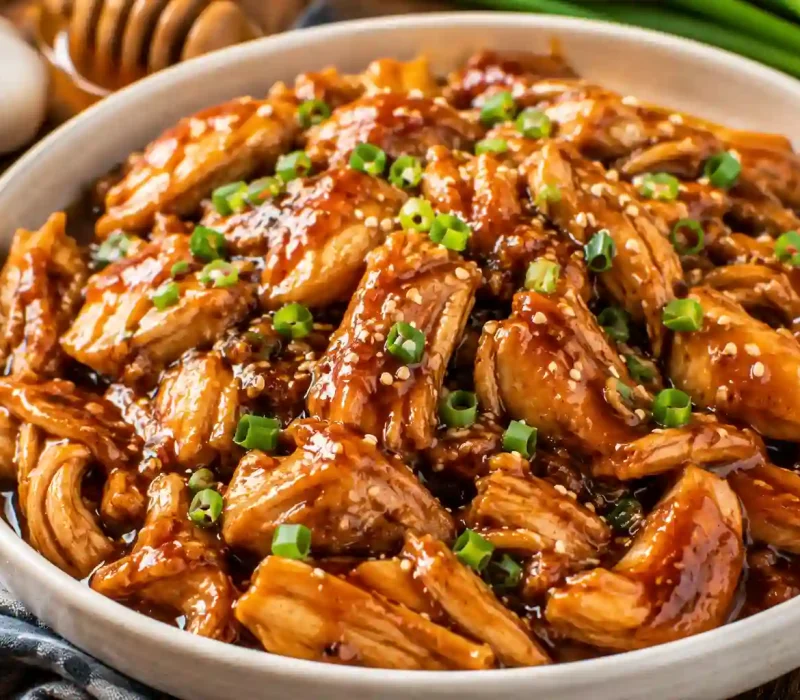 Slow Cooker Honey Garlic Chicken
