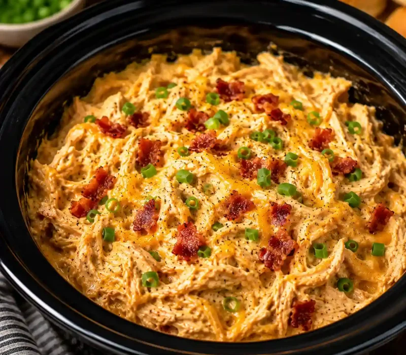 easy Slow Cooker Crack Chicken