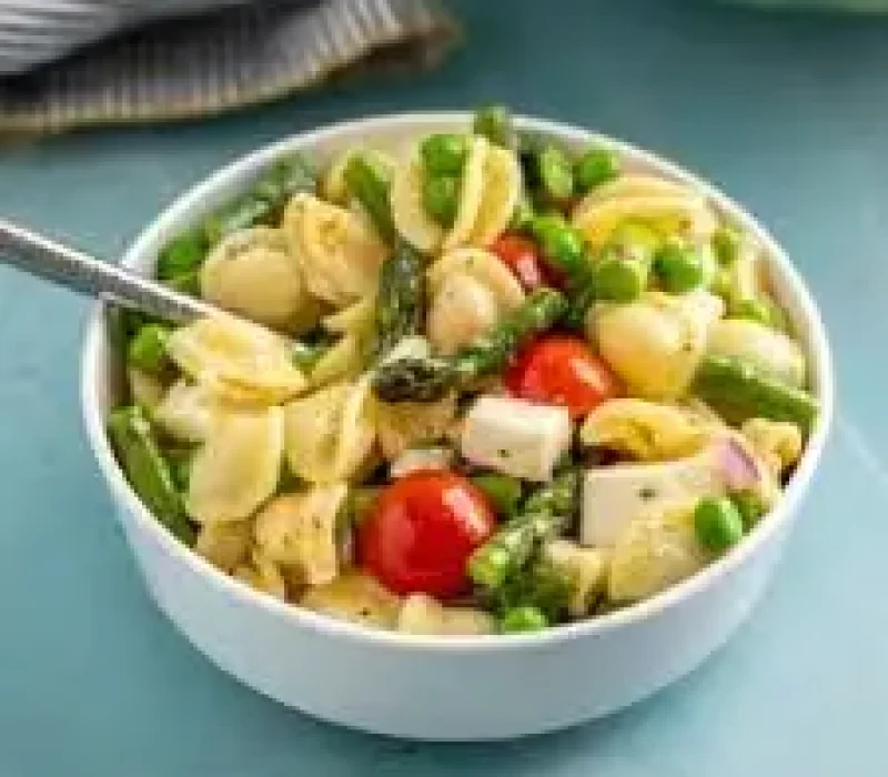 Chicken Pesto Orzo Salad